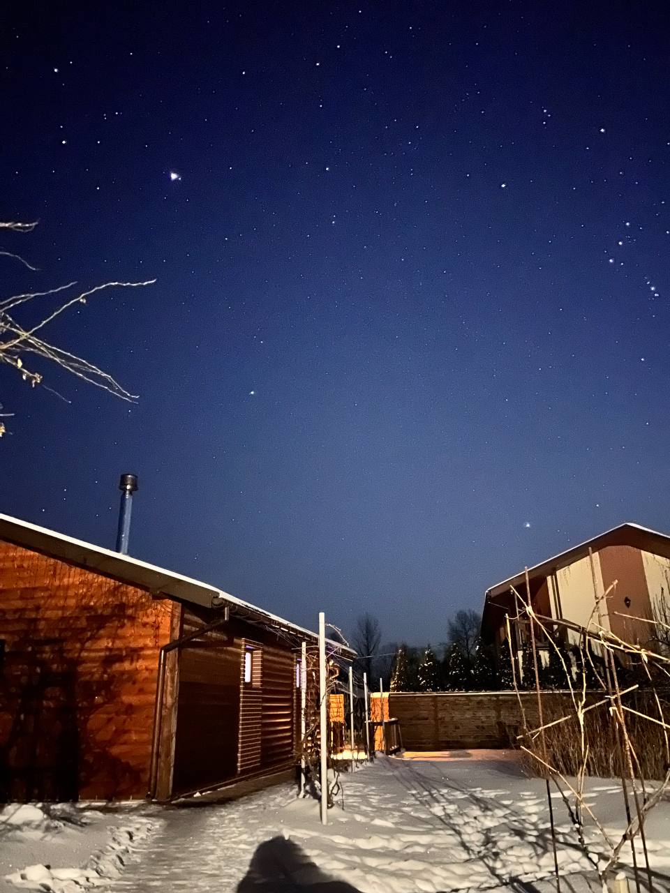 Семейная баня на дровах